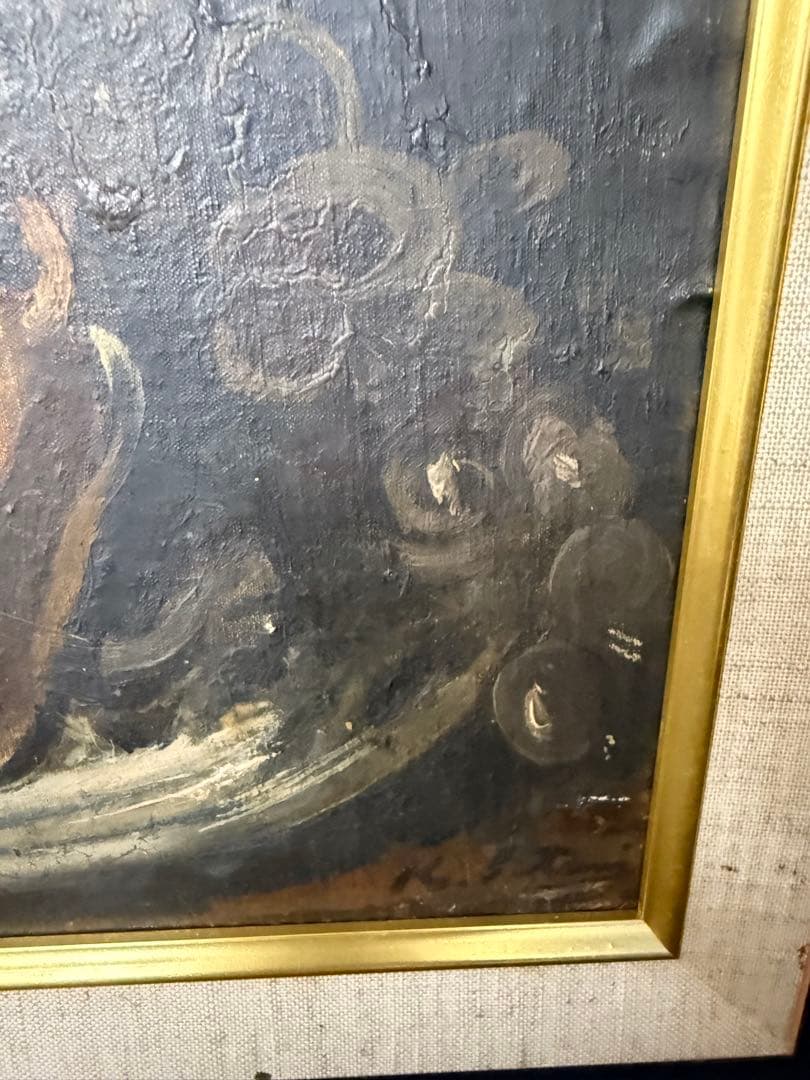 伊谷賢蔵 静物 絵画 油絵 油彩 行動美術会員 京高工芸卒 鳥取 定価45万円