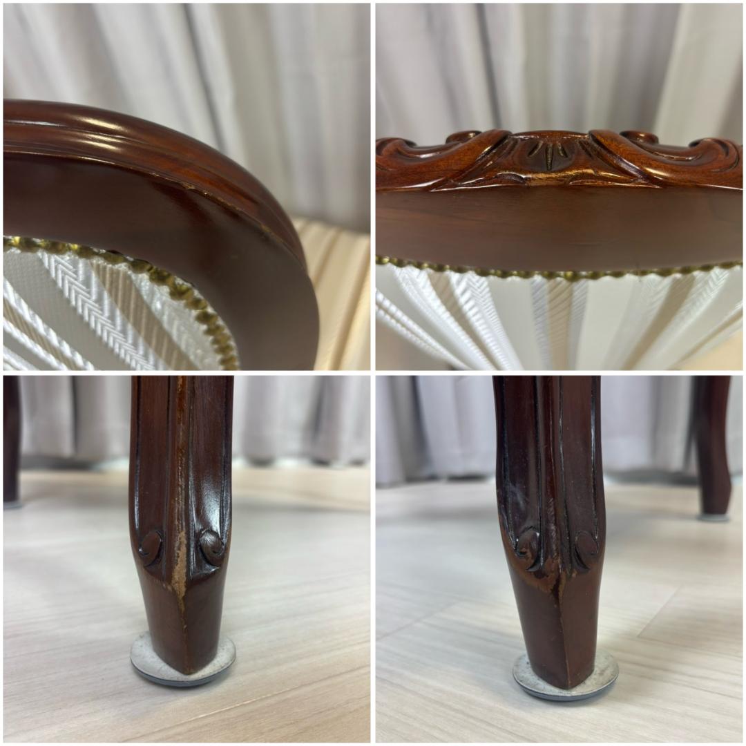 アンティーク　猫脚　ダイニングチェア　エレガント