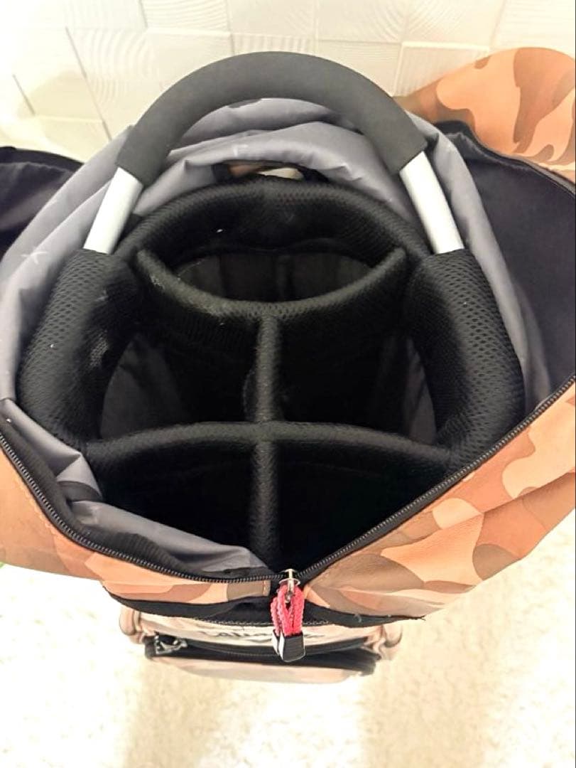 キャロウェイ◎おしゃれ軽量ミリタリー柄キャディバッグ