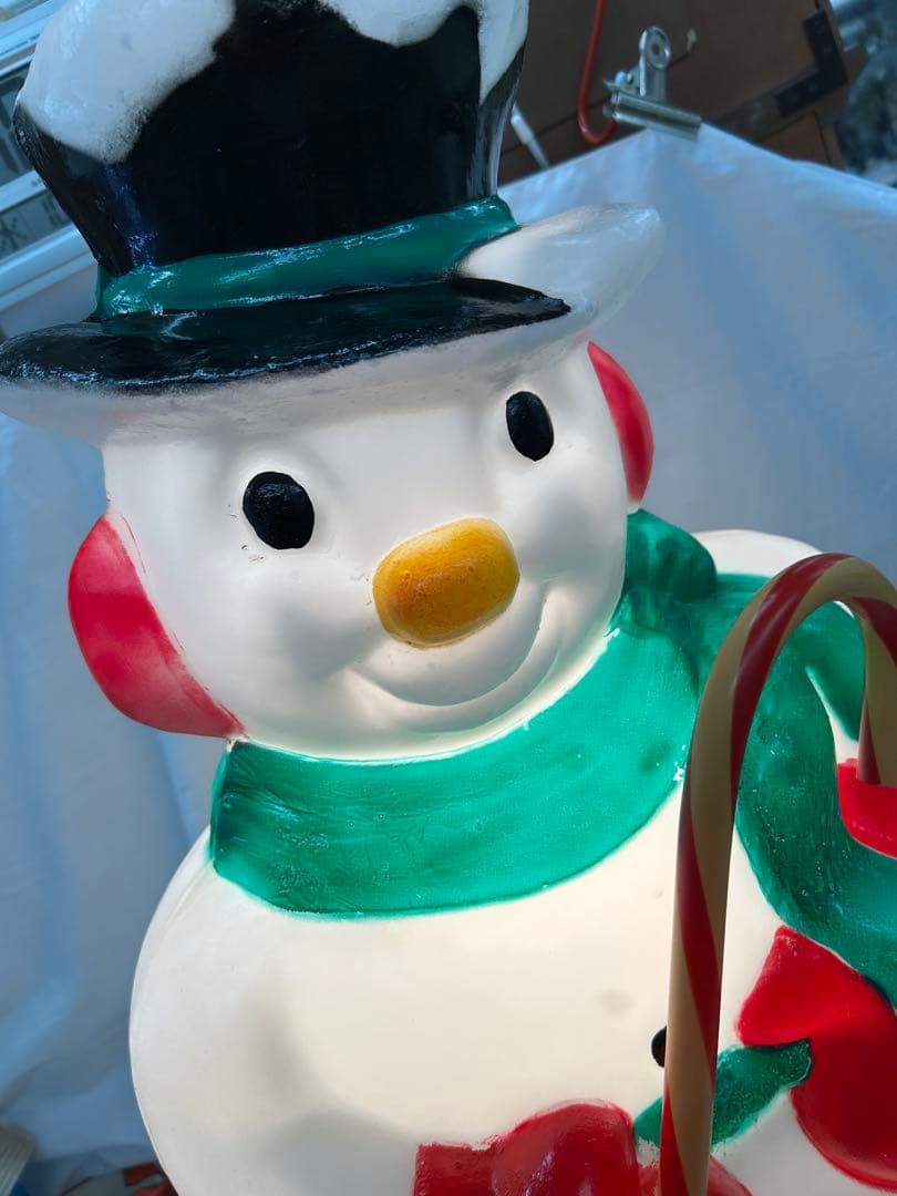 クリスマス 雪だるま スノーマル ライト イルミネーション 2003年製