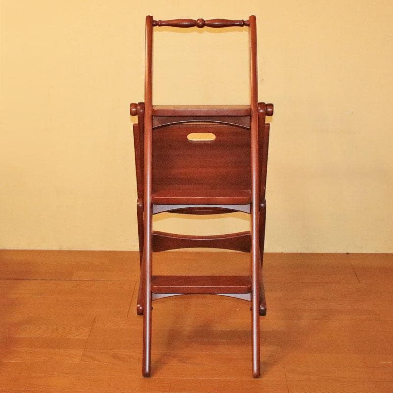 ステップチェア 椅子 脚立台 踏み台 イタリア製 木製 122-374