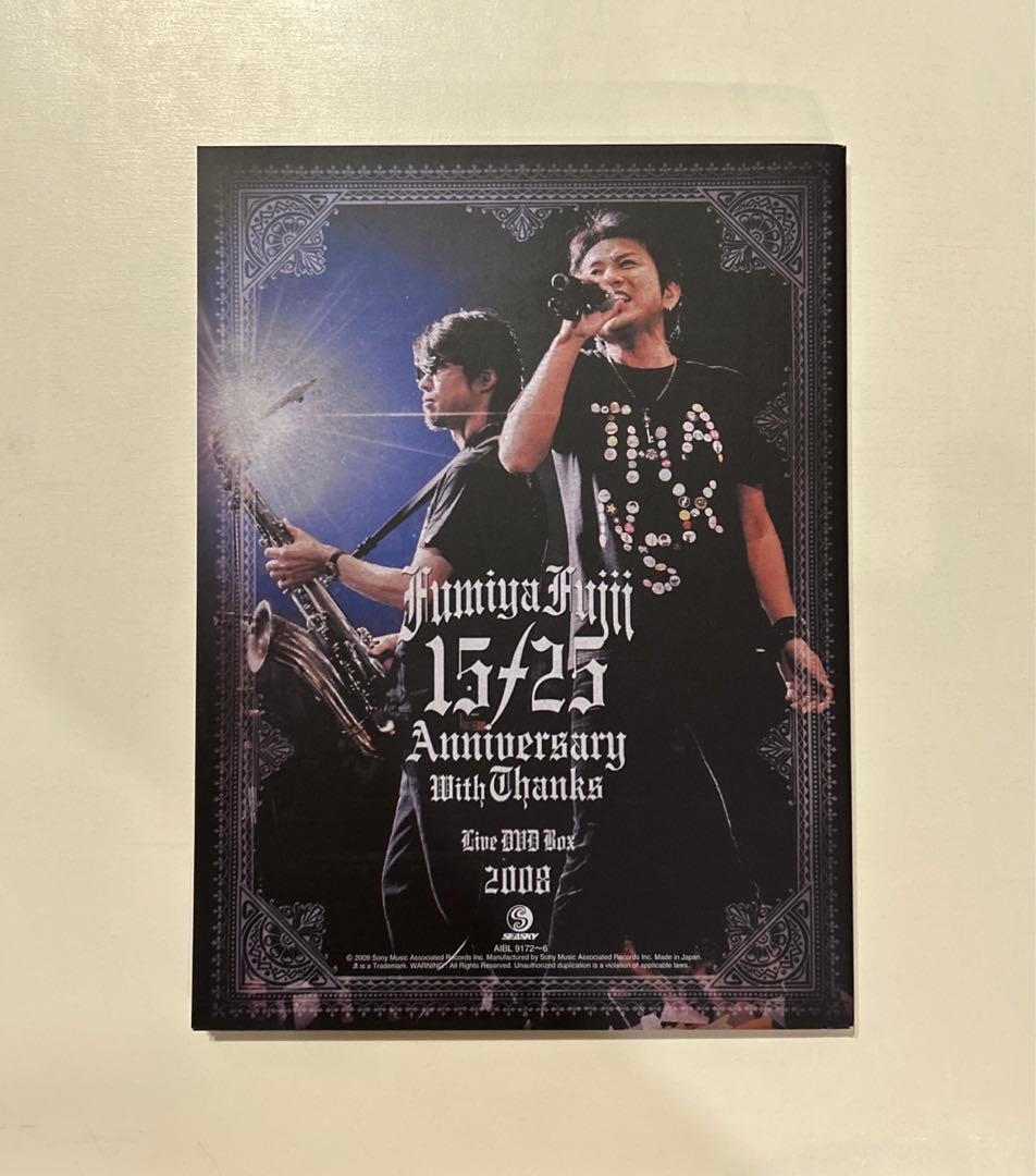 藤井フミヤさん 15/25 ANNIVERSARY WITH THANKS