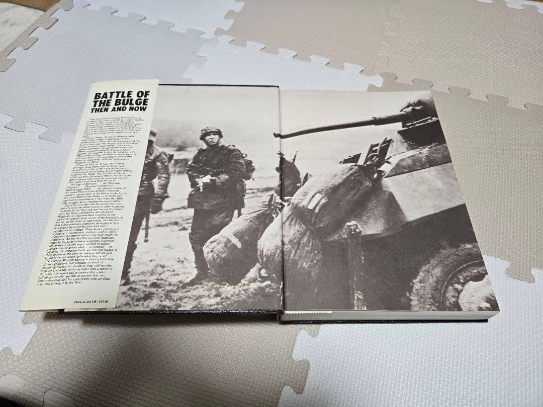 洋書 BATTLE OF THE BULGE THEN AND NOW