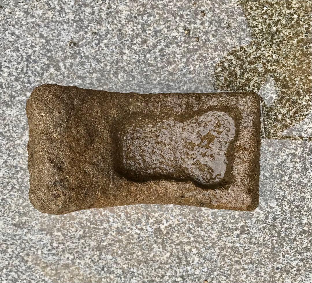 【天然自然石・一輪挿し鉢・寄せ植え鉢・小品盆栽鉢・石鉢・蹲・水鉢】庭石オブジェ