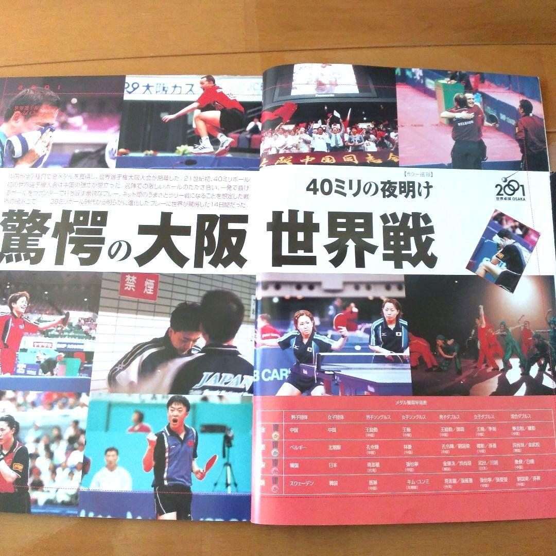 卓球レポート　2000年. 2001年. 2002年　10冊