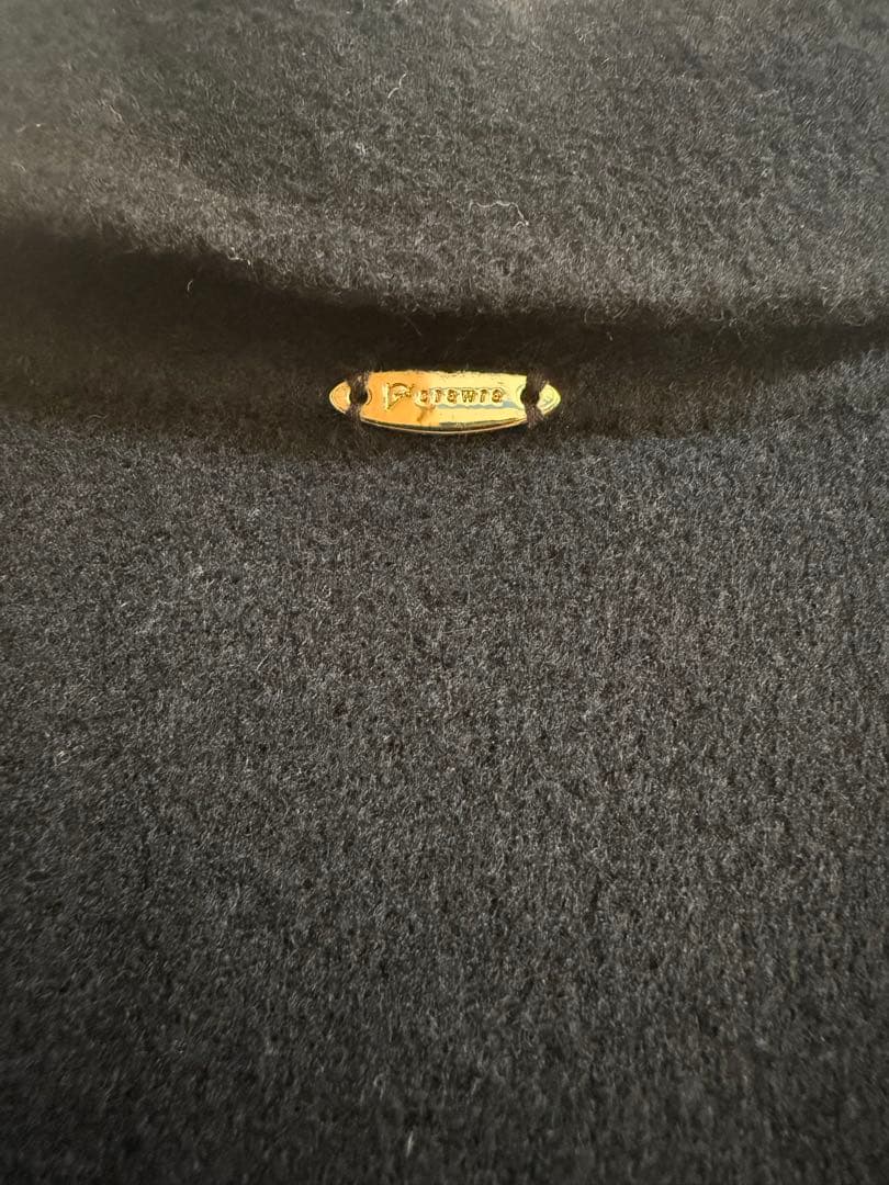 crewre 2wayウールリバーショートコート ブラック サイズ1