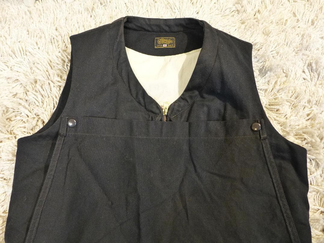 GERUGAベスト３本革キルティング2wayフリーホイーラーズoldjoeゲルガ