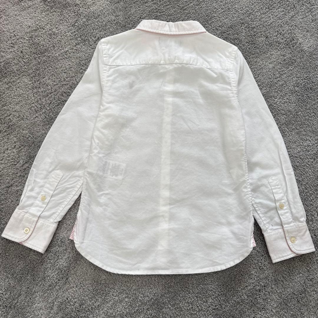 【120】ラルフローレン　キッズフォーマル シャツニットベストパンツ３点セット