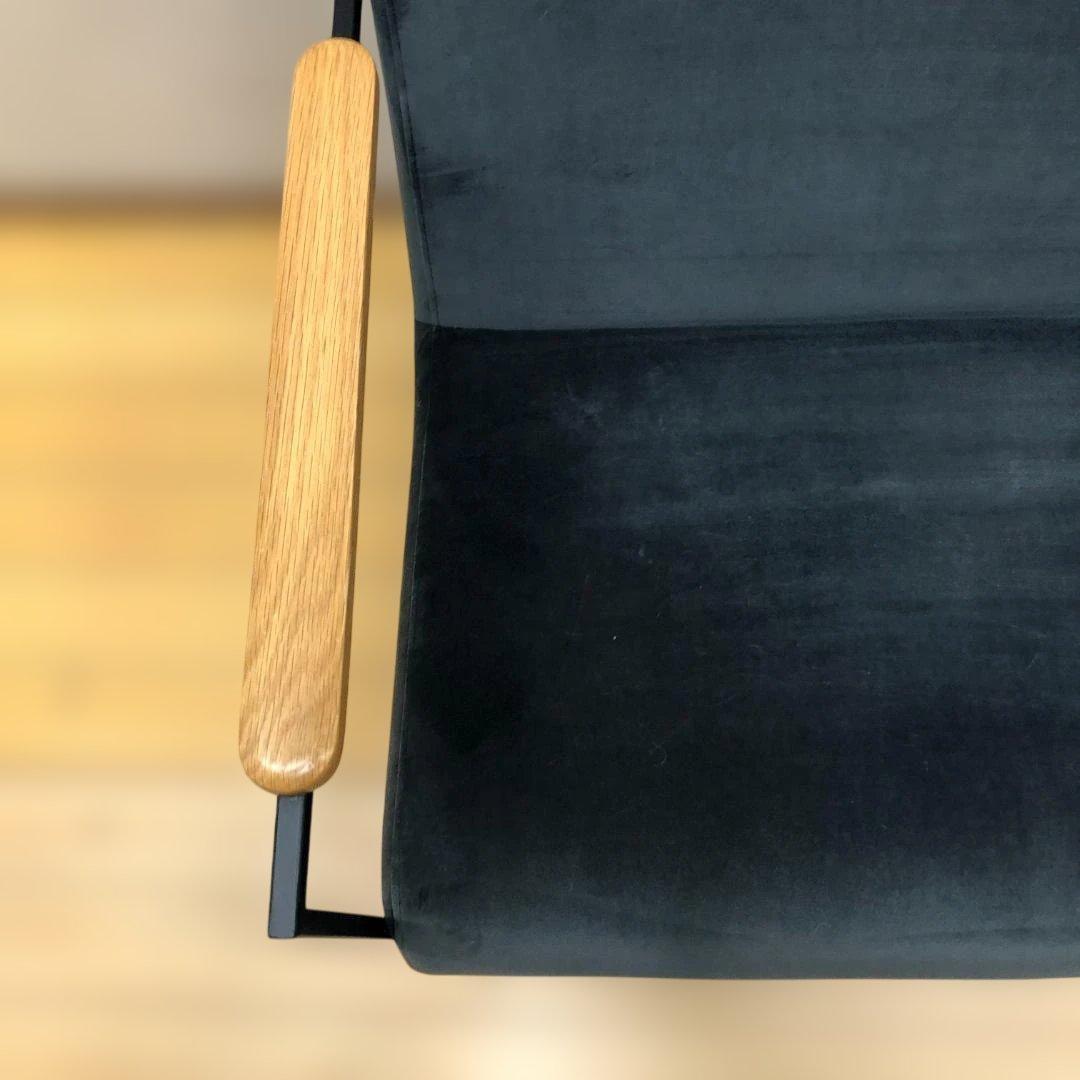 送料無料 1人掛け ソファ 北欧風 モダン インテリア ベロア 88269