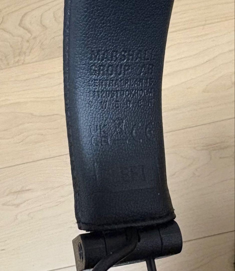 美品　Marshall ワイヤレスヘッドホン 黒 MAJOR Ｖ　ケース付き！