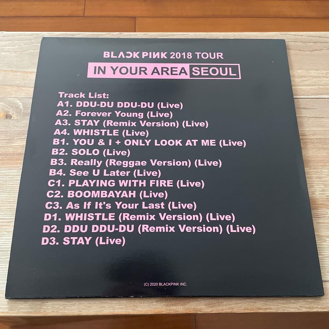 ✨美品✨ BLACKPINK 2018 SEOUL LIVE LP 2枚組