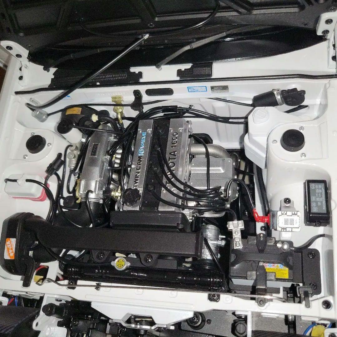 デアゴスティーニ　AE86 1/8　スプリンタートレノアクリルケース付