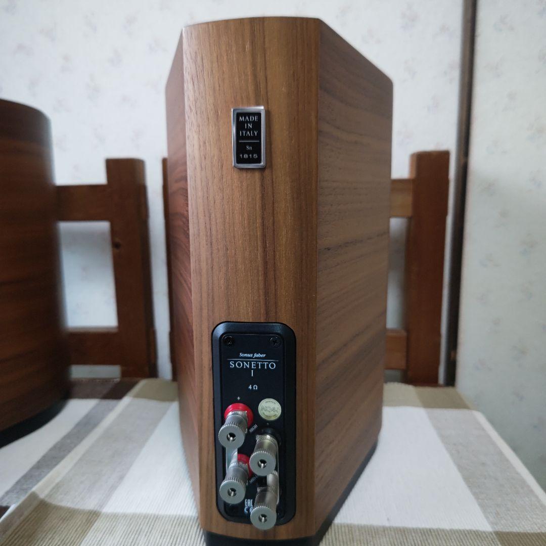 Sonus faber SONETTO 1 突板仕上げ 極美品 動作良好です。