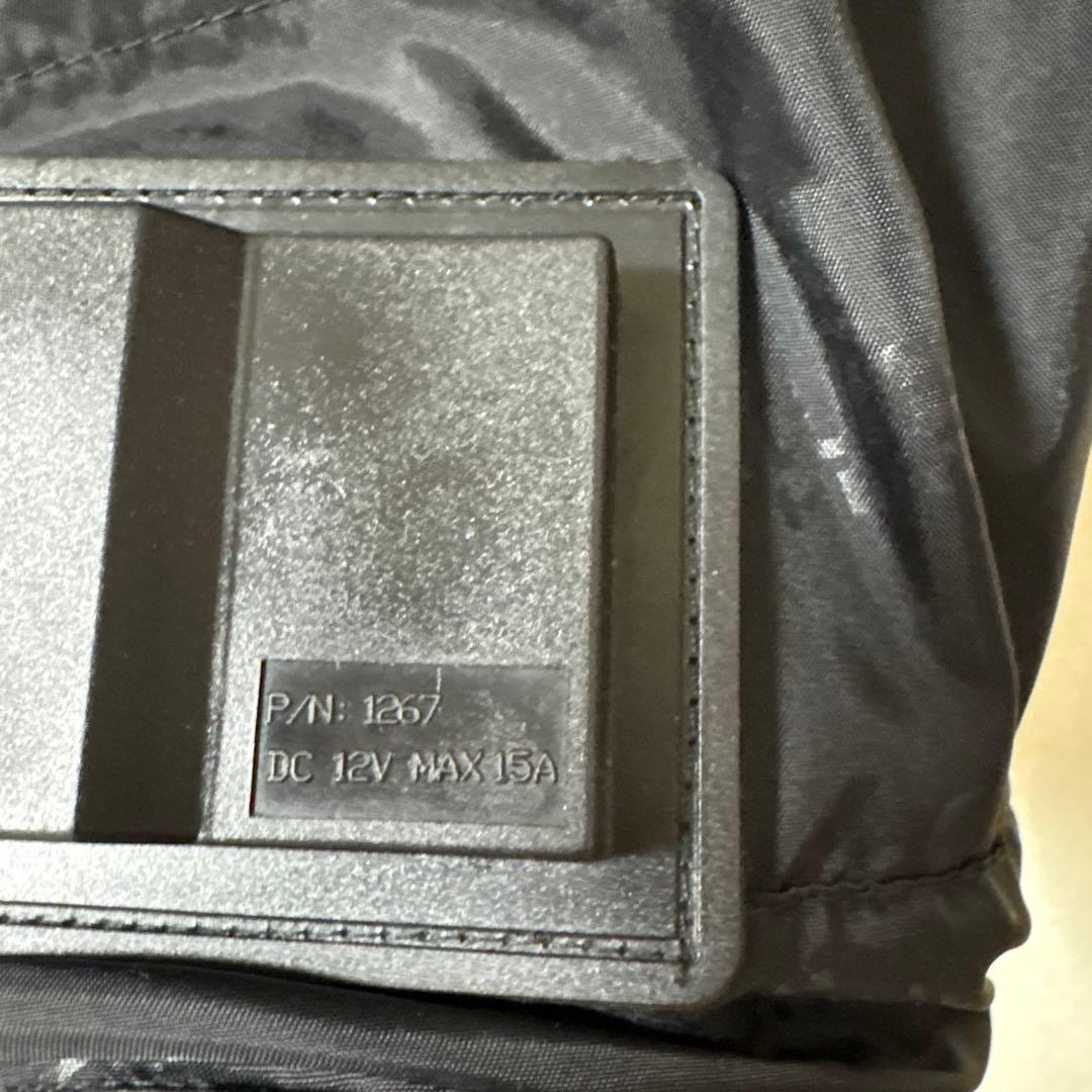 HEATECH woman ヒートマスター ジャケット ジャンパー 電熱 黒