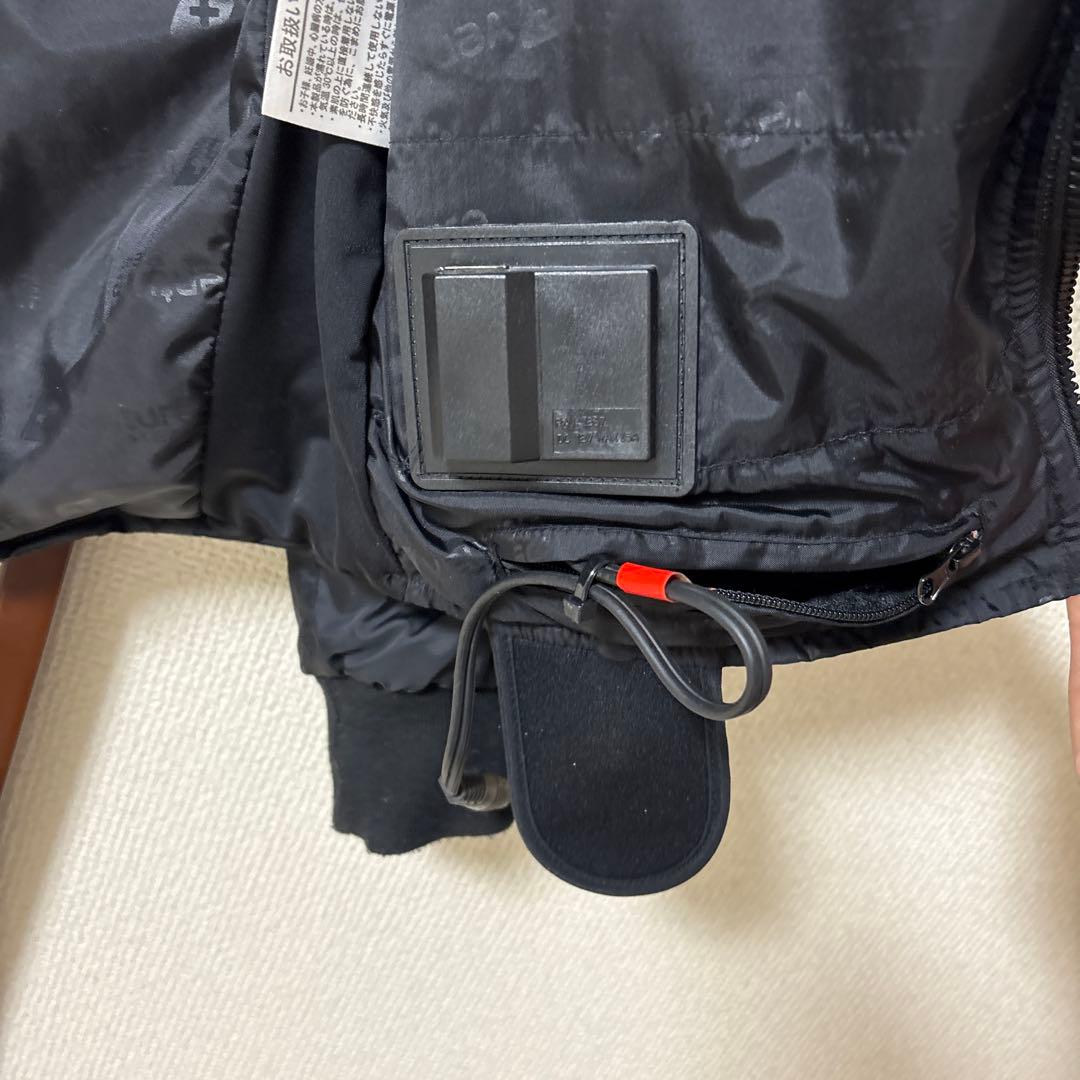 HEATECH woman ヒートマスター ジャケット ジャンパー 電熱 黒