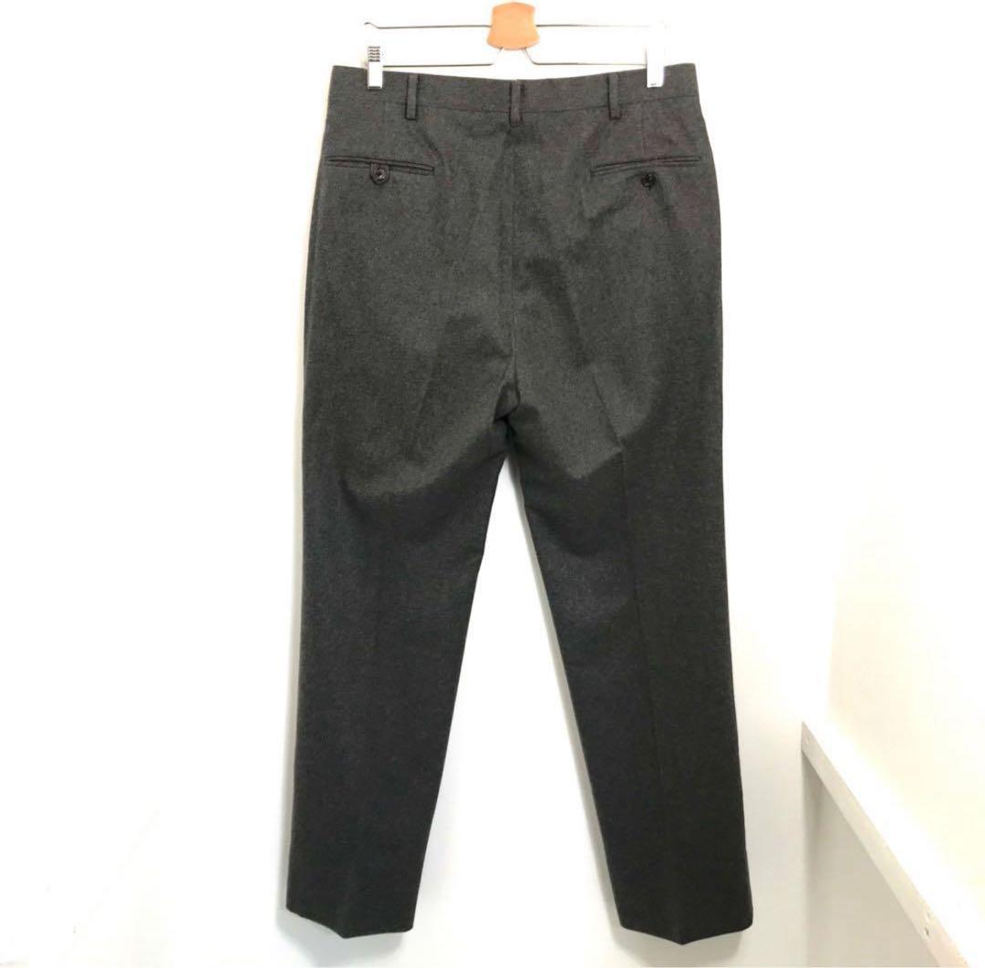 90's ラルフローレン　セットアップ　フランネル　グレー　スーツ