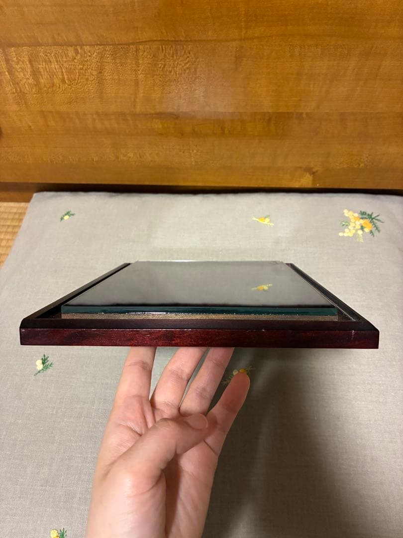 スワロフスキー　ディスプレイ　ショー　ケース 木製　ガラス　ミラー