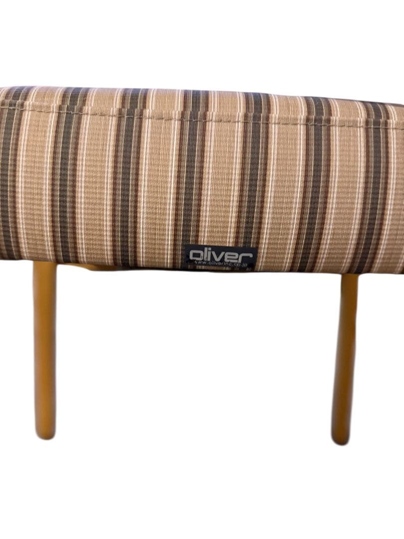 【美品】oliver アームチェア ダイニングチェア オリバー