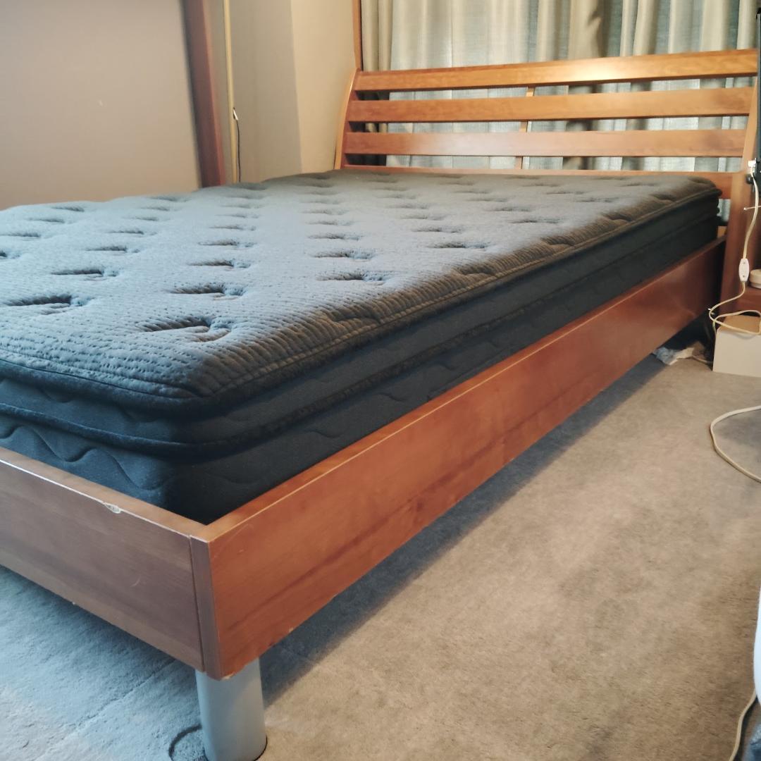 【福岡市引取可】BoConcept ボーコンセプト ダブルベッド ベッドフレーム