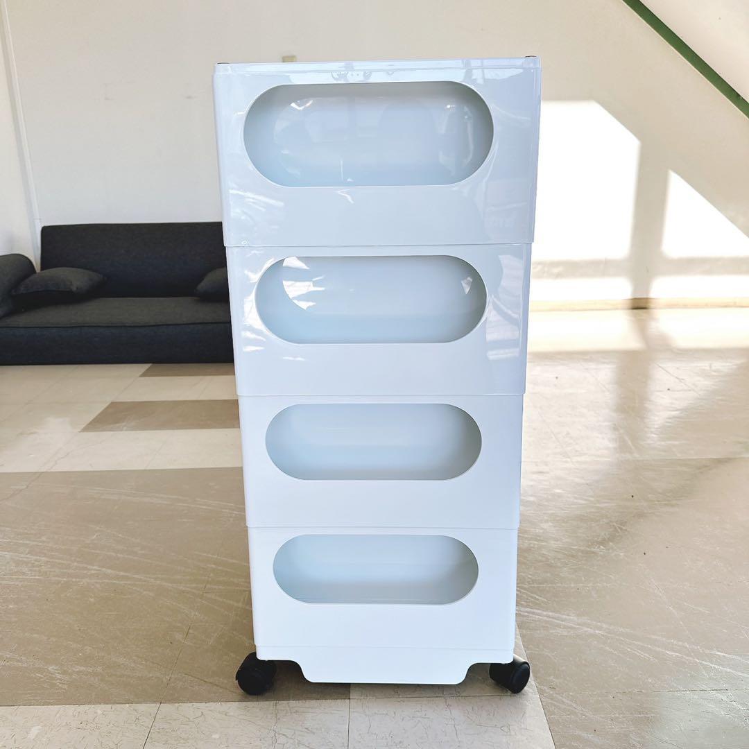 【美品】ボビーワゴン B-LINE 4段8トレー