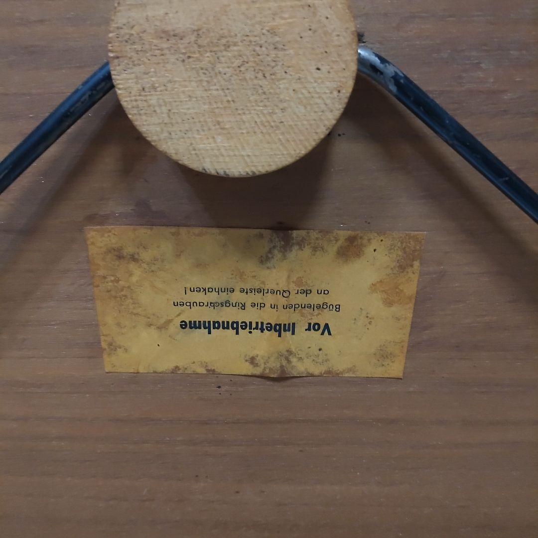 ドイツ製 北欧家具 ワゴンテーブル アンティーク キャスター付き 折り畳み