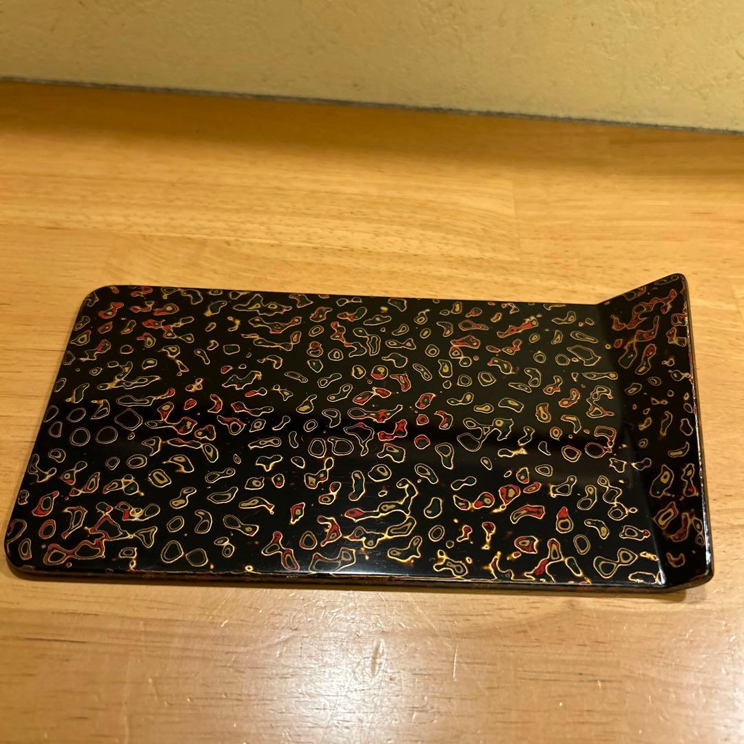 伝統工芸品　津軽塗　銘々皿　5枚セット　名産品　レトロ　レア