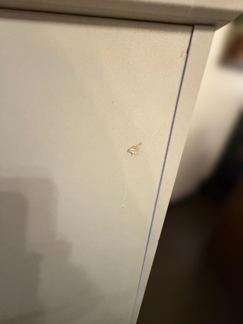 ニトリ チェスト 5段 ホワイト 幅59cm 収納タンス 引き出し収納 洋服収納