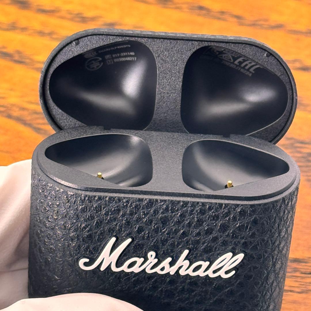 Marshall MINOR IV 完全ワイヤレスイヤホン ブラック【美品】