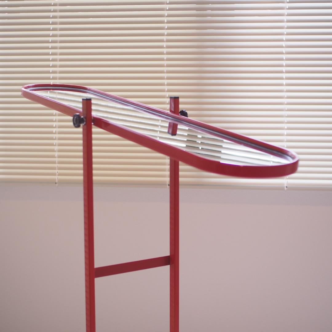 ミッドセンチュリー 80s レトロポップ スタンドミラー