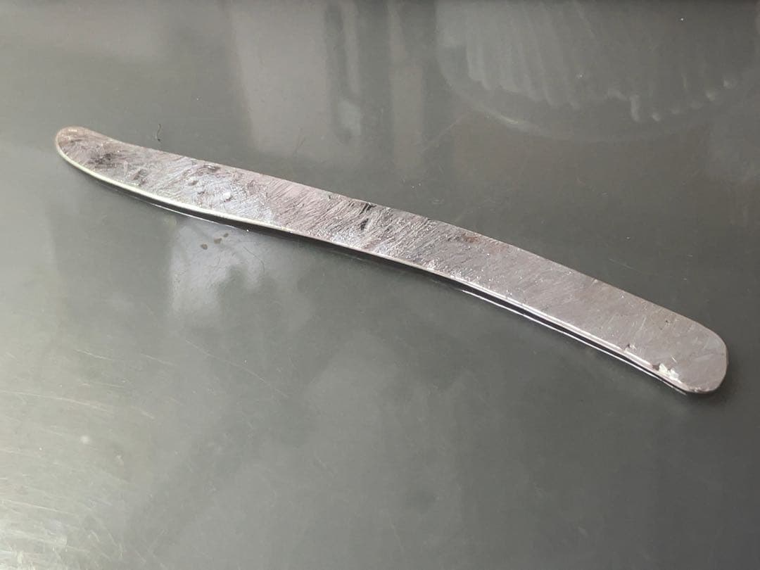 純銀・手鍛造バターナイフ（Silver 1000）新品未使用