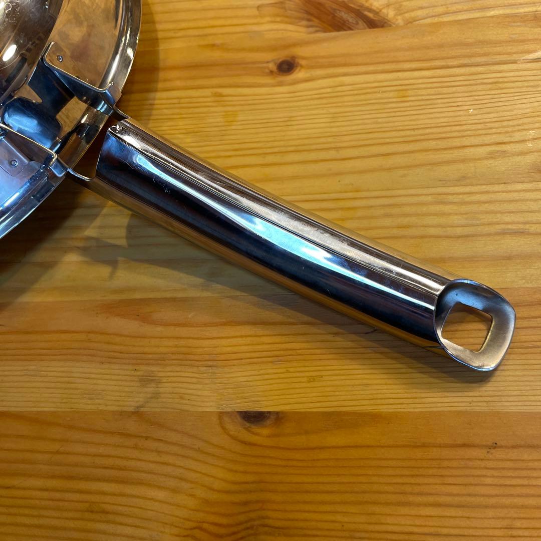 フィスラーFisslerステンレスフライパン28㎝美品IH対応