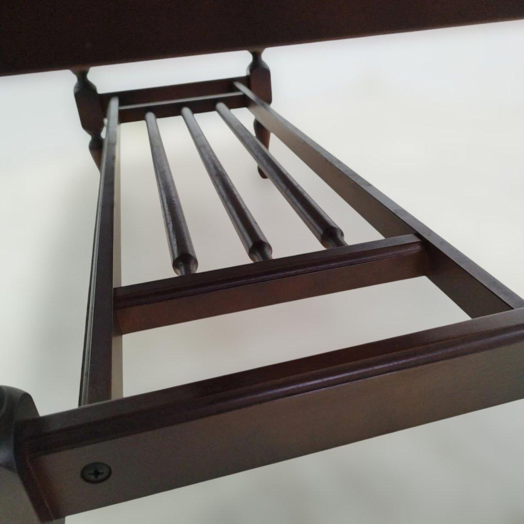 【引取歓迎】アンティーク オールド カリモク センターテーブル 大理石調 レトロ