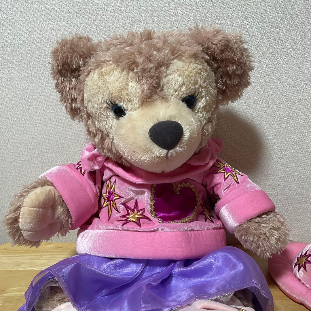 ダッフィー シェリーメイディズニー10周年記念限定Mサイズぬいぐるみ