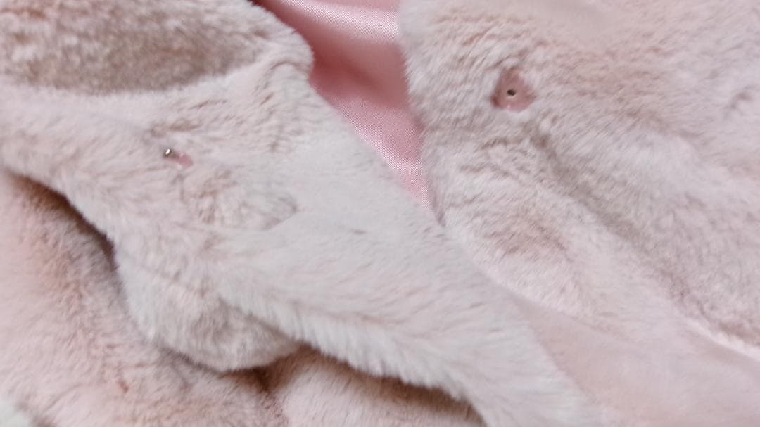 ♥シャーリー♥うさぎボアコート♥M115-130♥ピンク♥ぬいぐるみ♥レア♥