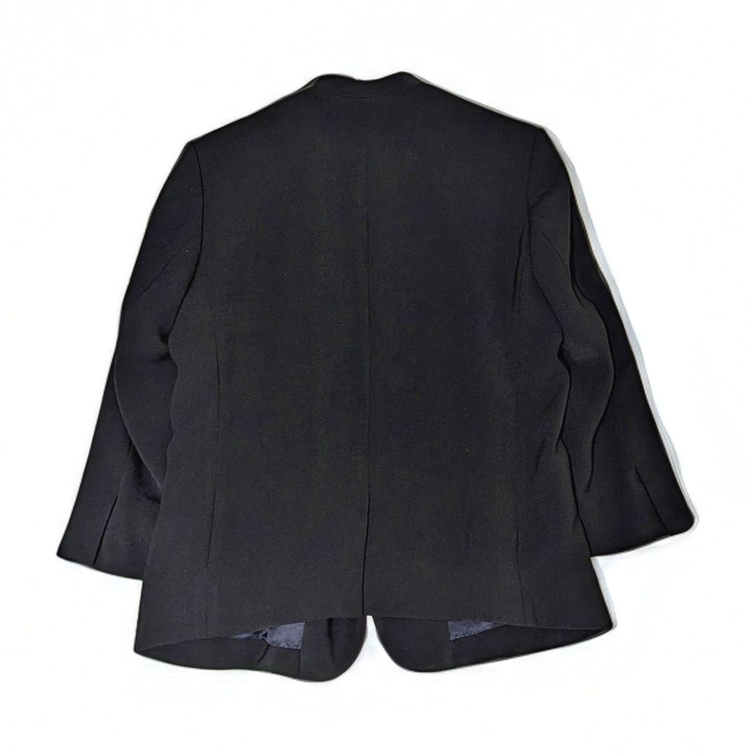 NO CONTROL AIR アセテート混 ノーカラージャケット 日本製