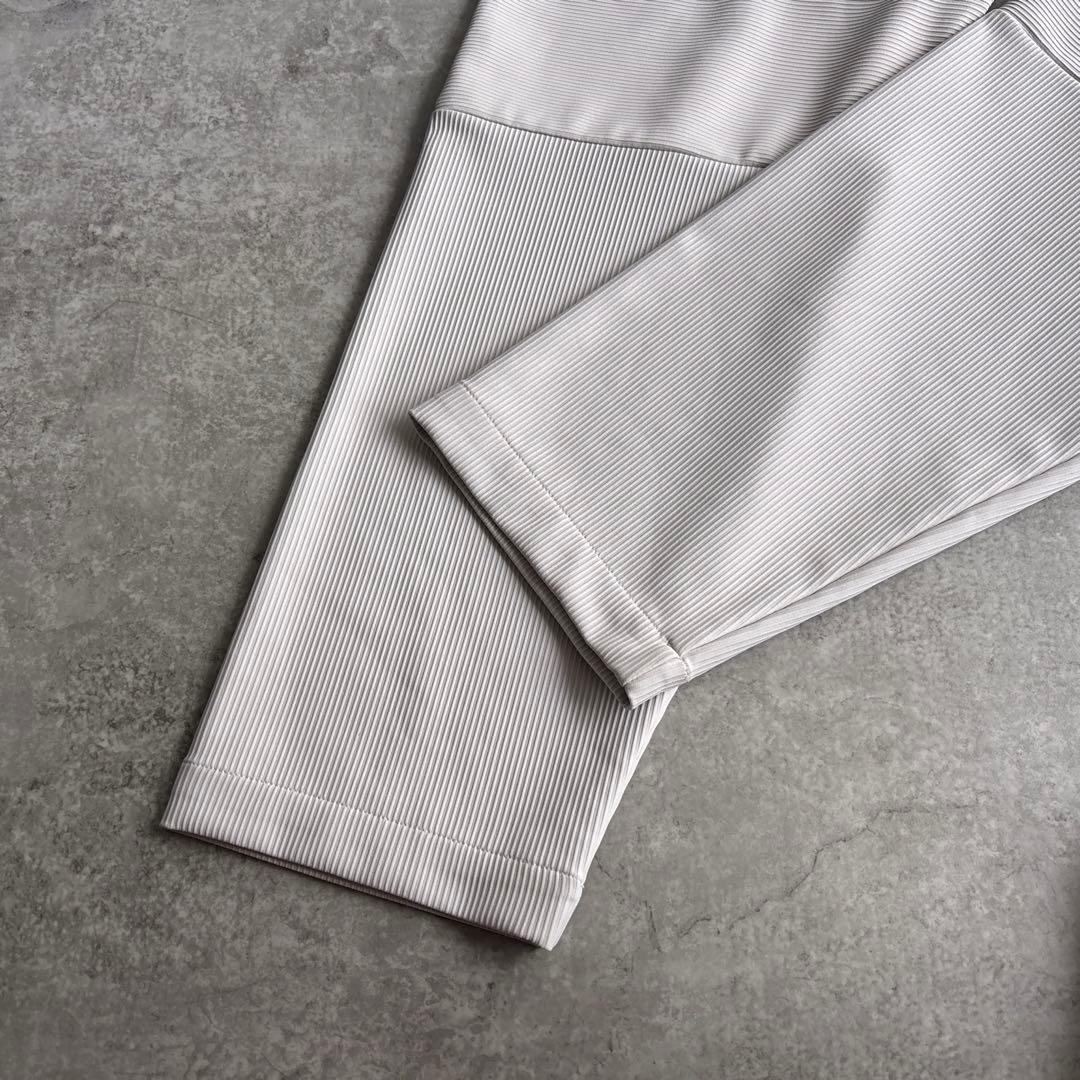 極美品■コール&レスポンス【XL】セットアップ ベージュ ストレッチ プリーツ