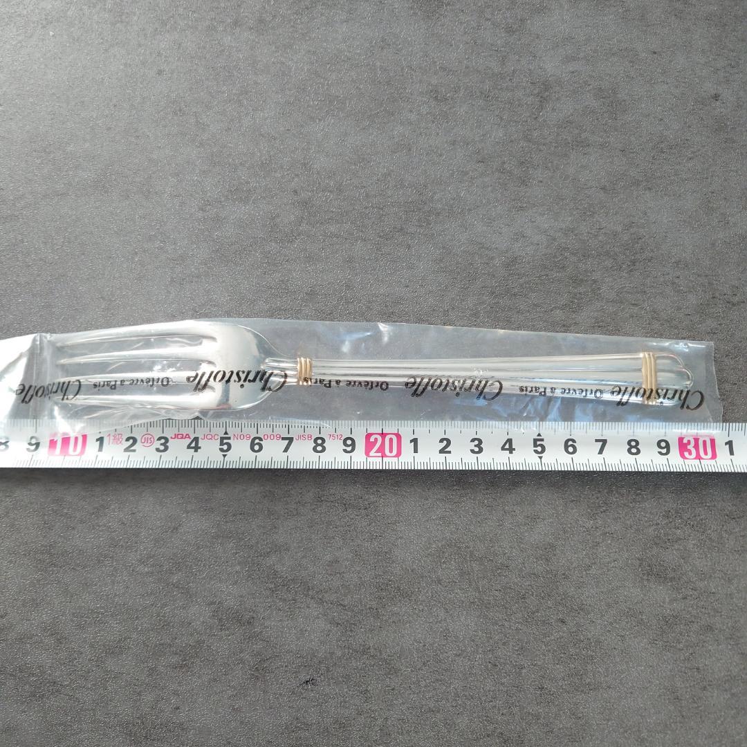 美品 クリストフル アリアゴールドリング テーブルフォーク 未開封含む 5点