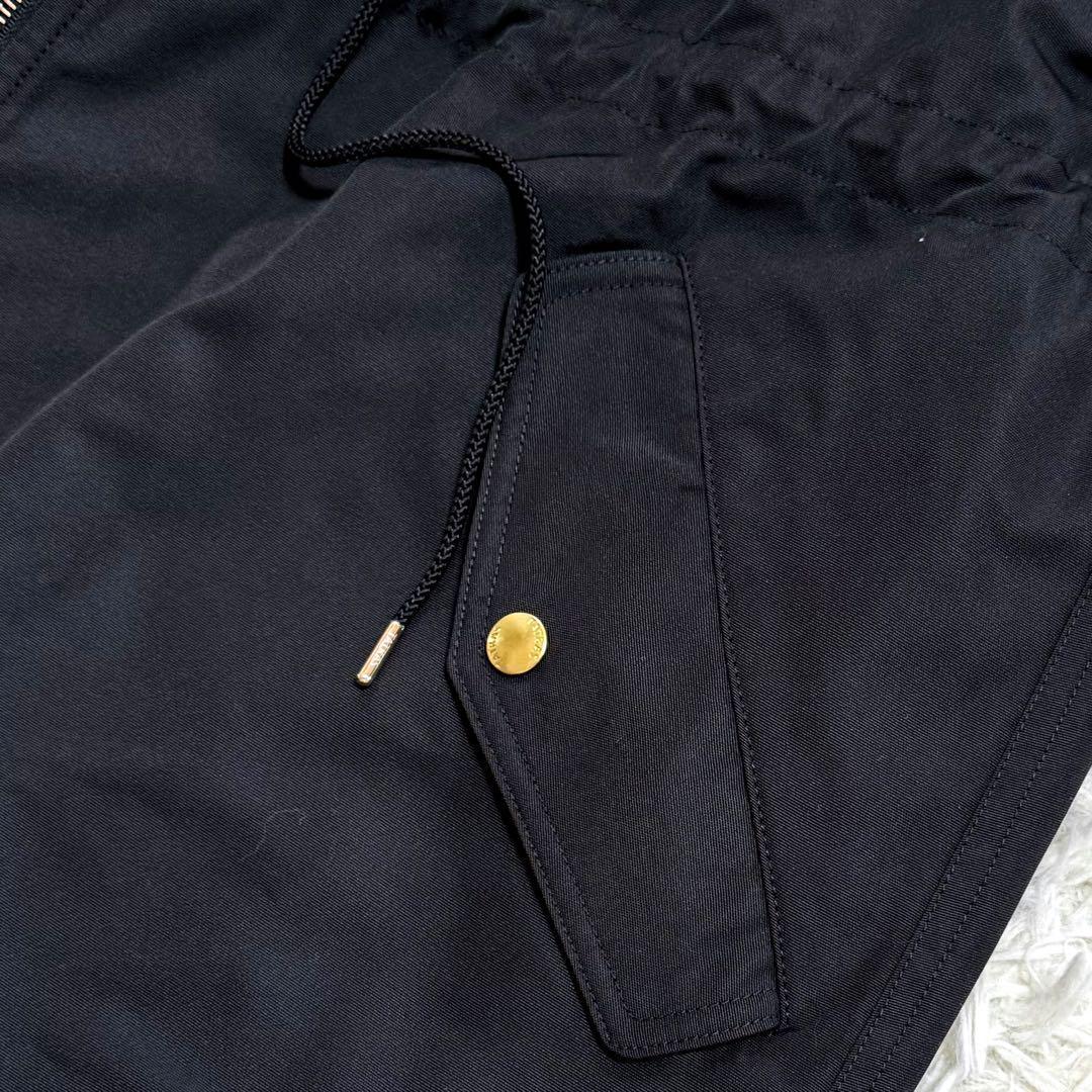 【23SS】TATRAS タトラス TESEAGE モッズコート 金ボタン 黒