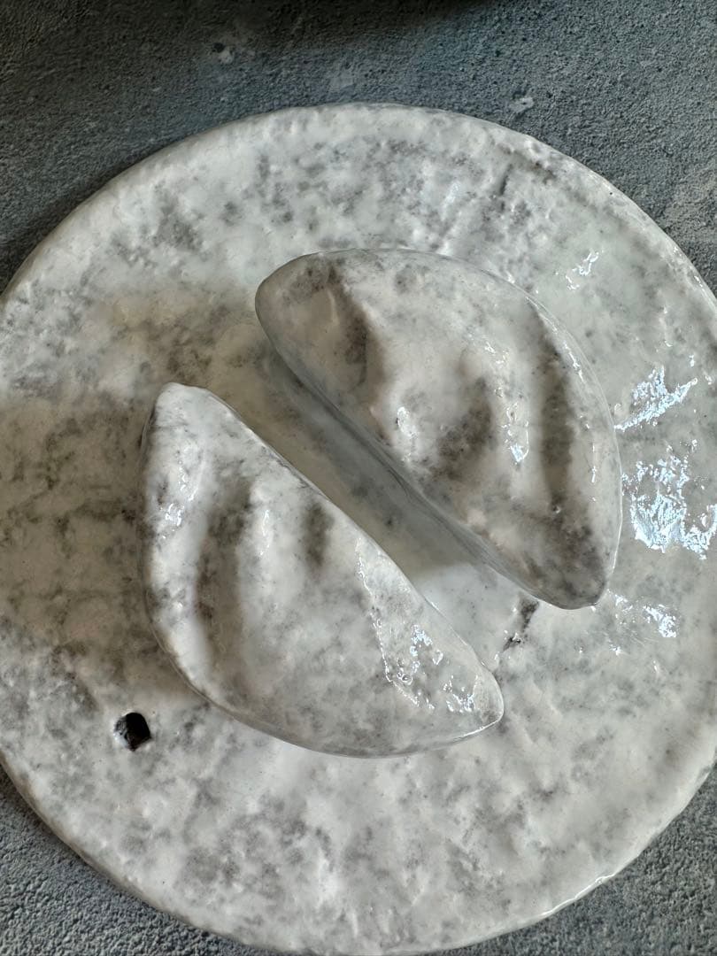 雲井釜 中川一辺陶 雪紋内黒きまぐれ御飯鍋3合炊き