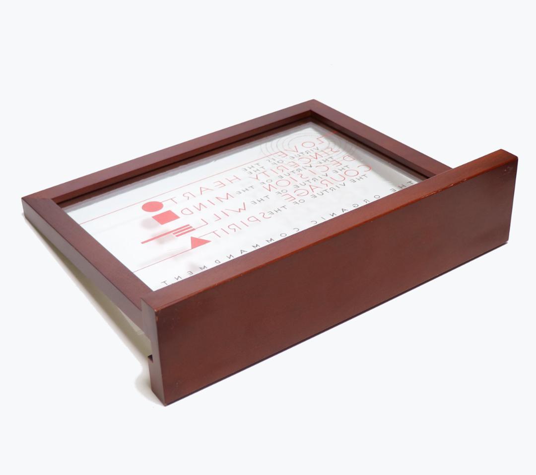 フランク・ロイド・ライトヴィンテージステンドグラス オーガニック・コマンドメント