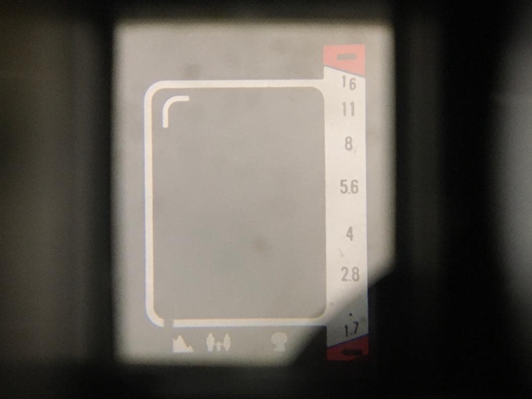 【整備済　美品】ブルー Canon Demi EE17　露出計OK #1321