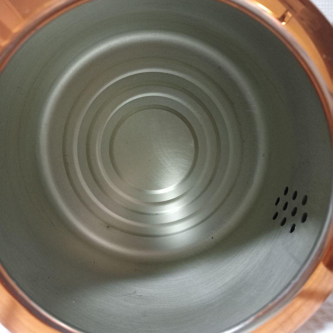 morico カナディアン ケトル 日本製 銅製やかん 木製ハンドル付き