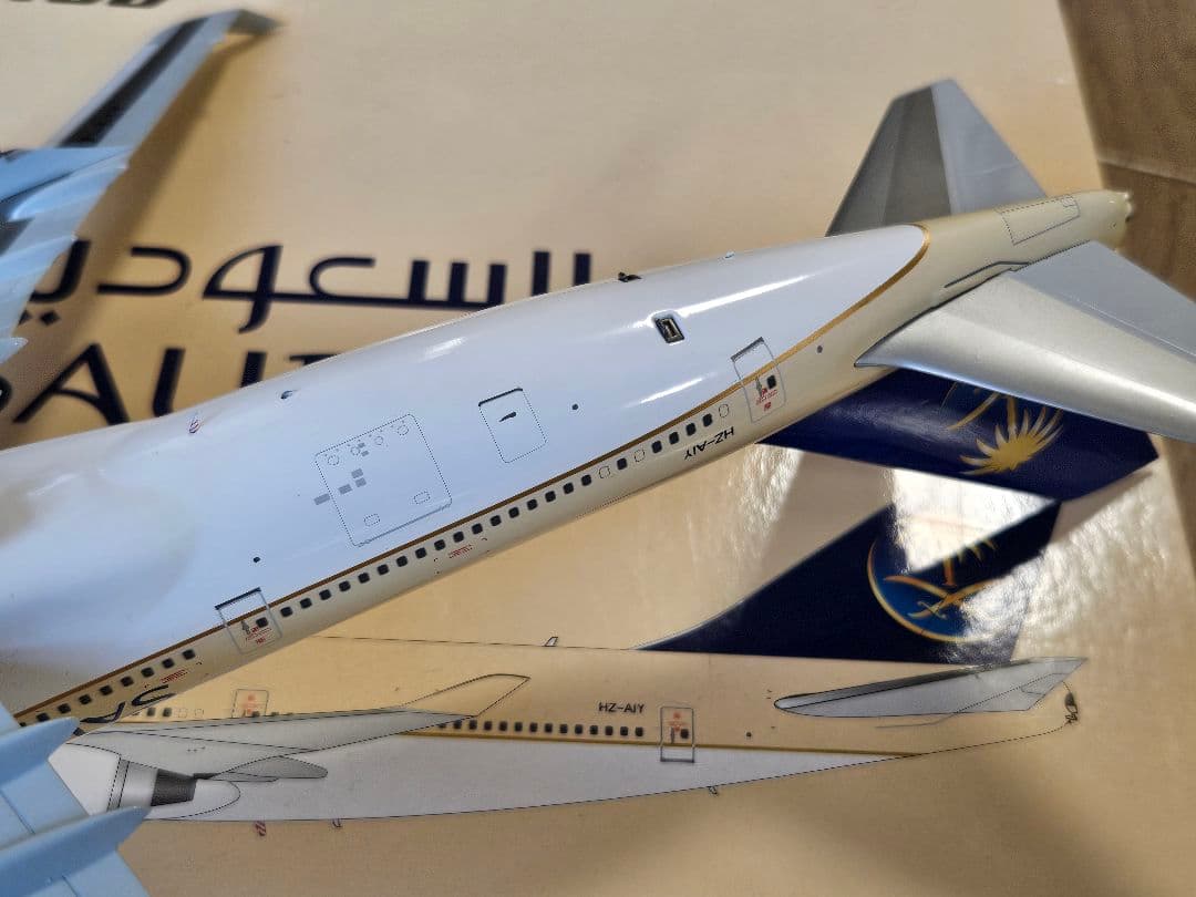 1/200 サウジアラビア航空 ボーイング 747-400 JC WINGS