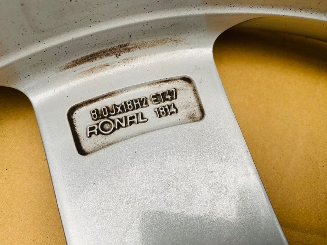 アウディ純正 AUDI A4 Sライン 純正18インチ　8J+47 112 5穴