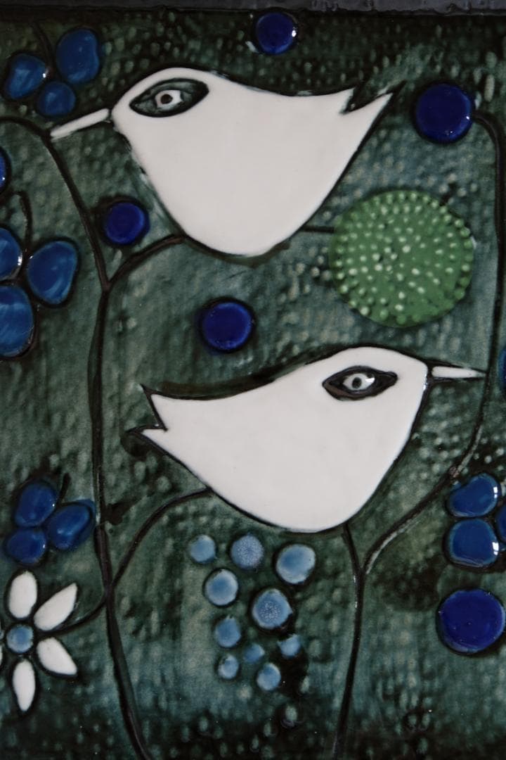 ロールストランド/シルヴィア・レウショヴィウス/陶板/プレート/リサラーソン