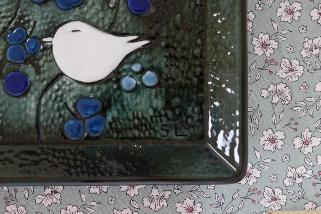 ロールストランド/シルヴィア・レウショヴィウス/陶板/プレート/リサラーソン