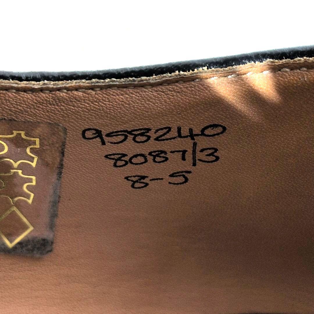 【極美品 激レア】デンハム　トリッカーズ　コラボ　ウイングチップ　デニム　黒