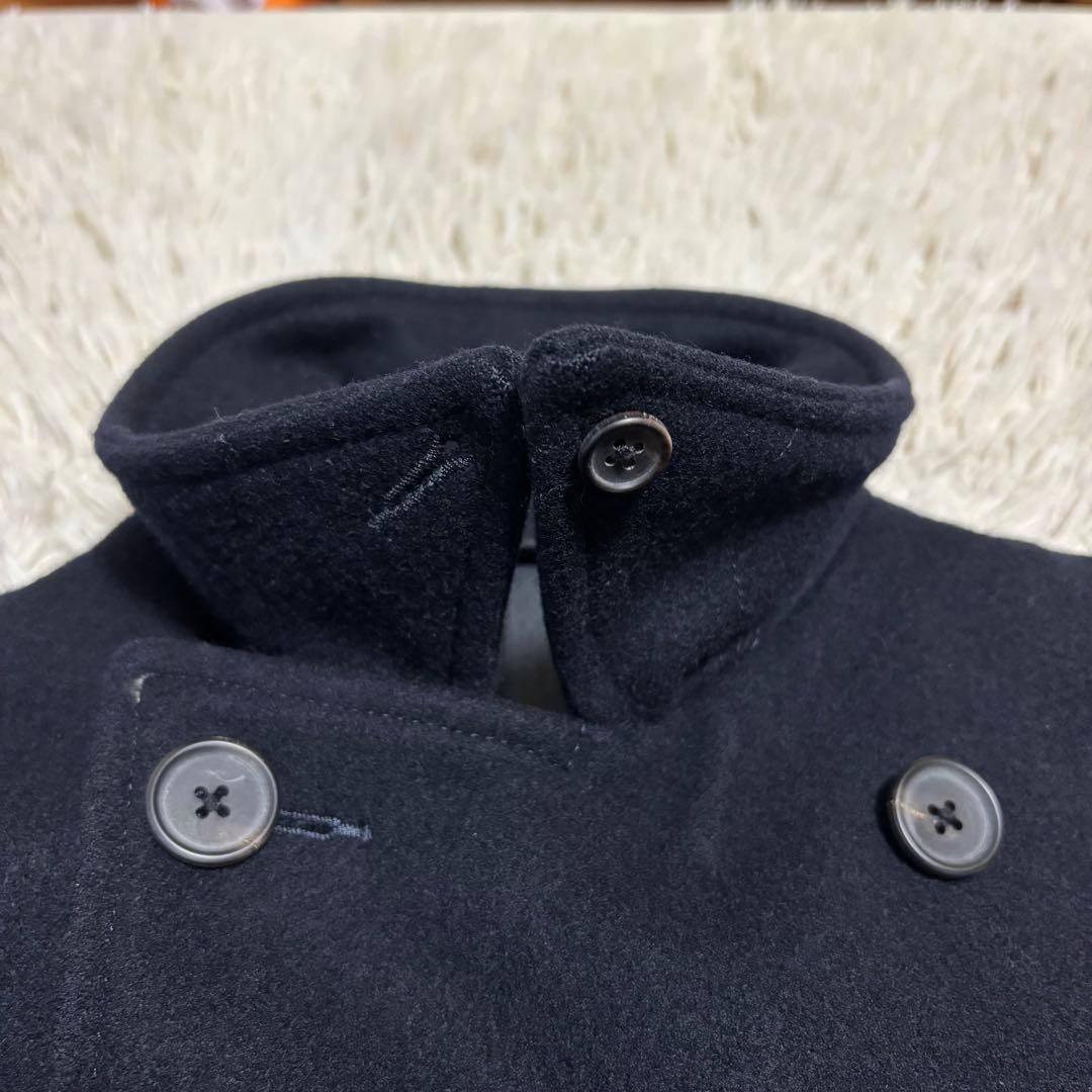 希少 Margaret Howell ピーコート ダブル ダークネイビー 38