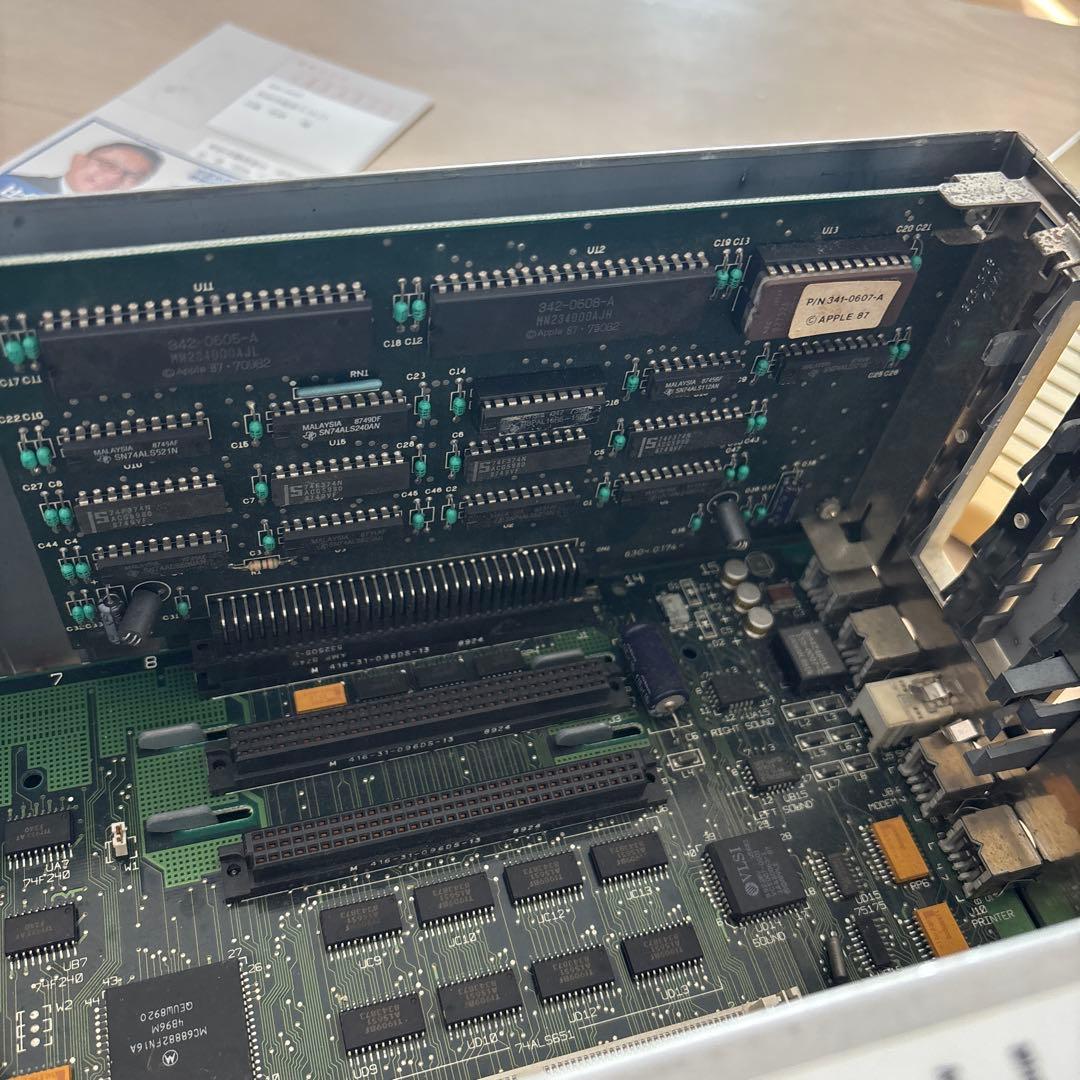 t*7様 Apple Macintosh IIcx 現状渡し品です￼②附属ボード