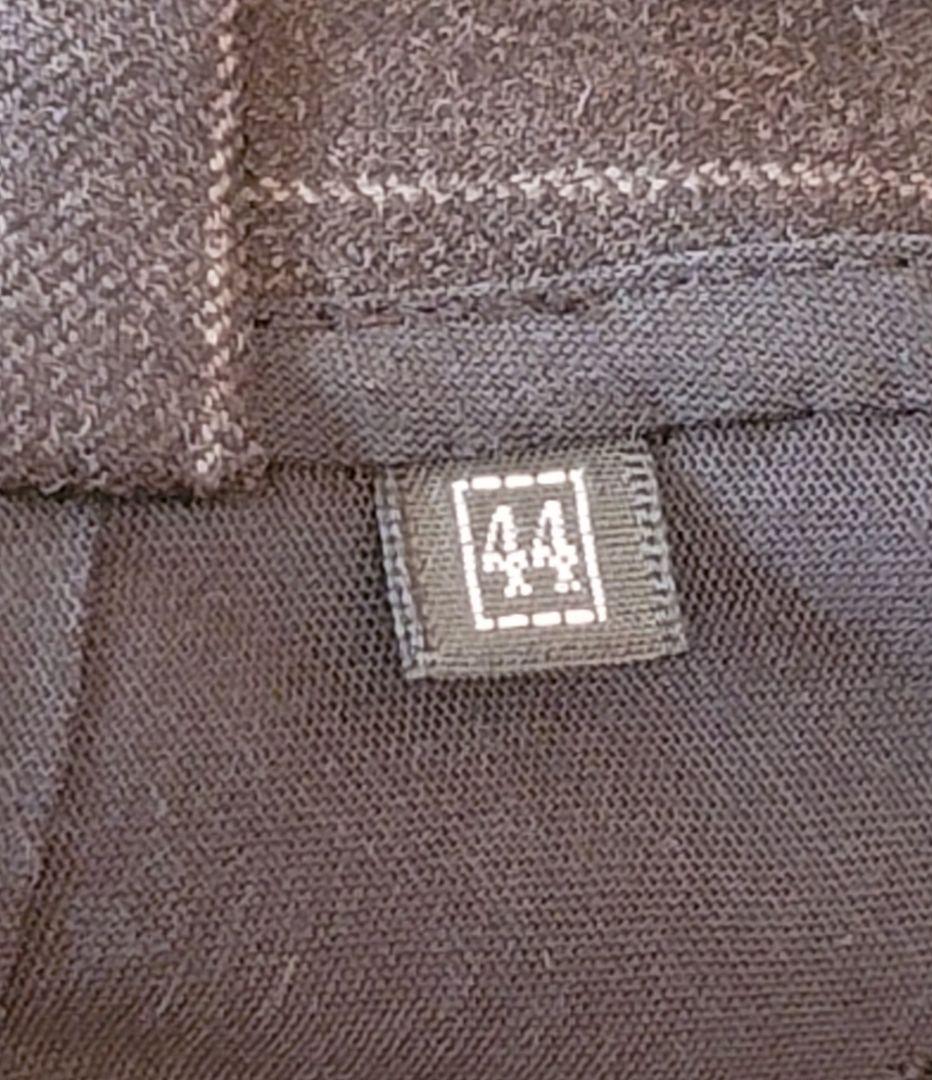 BEAMS ストライプ ダークグレー スーツ 3ピース サイズ44